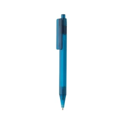 Długopis X8, RPET - niebieski (P611.075)