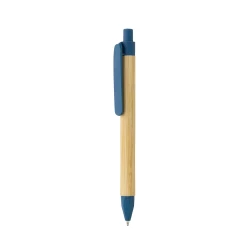 Długopis z papieru z recyklingu - niebieski (P611.115)