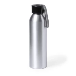 Butelka sportowa 650 ml z aluminium z recyklingu - srebrny (V1068-32)