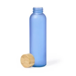 Szklana butelka sportowa 500 ml - niebieski (V1073-11)