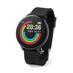 Monitor aktywności, bezprzewodowy zegarek wielofunkcyjny - czarny (V1148-03)