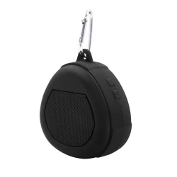 Głośnik bezprzewodowy 5W Air Gifts z karabińczykiem - czarny (V7281-03)