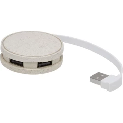 Kenzu koncentrator USB ze słomy pszennej (12430906)
