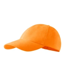 6P czapka unisex mandarynkowy nastawialna (305A200)
