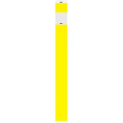 Opaska na nadgarstek z tyveku jednorazowa - Żółty (IP37043522)