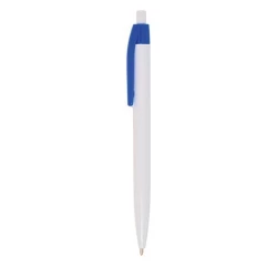 Długopis plastikowy z kolorowym klipsem - Royal blue (IP13140564)