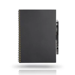 Infinitebook - notes ze zmywalnymi kartkami i pisakiem - Czarny (IP25057811)