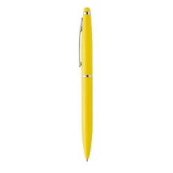 Długopis aluminiowy, touch - Żółty (IP13145822)
