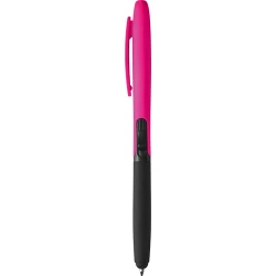 Długopis plastikowy - Fluorescent Pink (IP13146376)