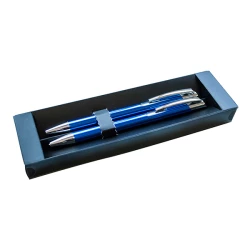 Zestaw piśmienny: długopis i ołówek - Royal blue (IP33037164)