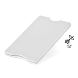 Plastikowe etui z RFID - Biały (IP37048200)