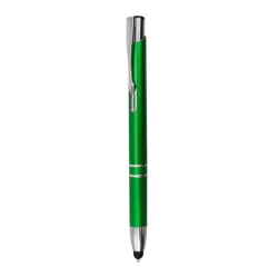 Plastikowy długopis z touchpenem - Zielony (IP13148042)