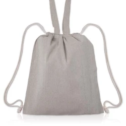 Plecak z recyklingowanej bawełny 150g/m2 - Light grey (IP31114195)