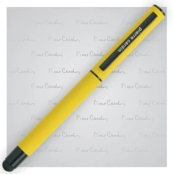 Pióro kulkowe touch pen, soft touch CELEBRATION Pierre Cardin - Żółty (B0300600IP308)