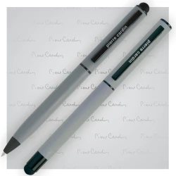 Zestaw piśmienny touch pen, soft touch CELEBRATION Pierre Cardin - Szary (B0401008IP307)