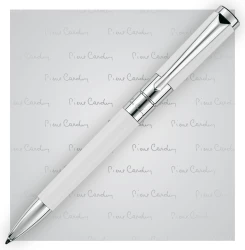 Długopis metalowy AURELIE Pierre Cardin - Biały (B0100400IP306)