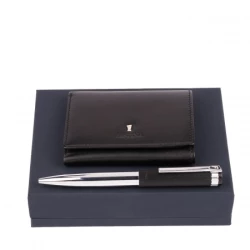 Zestaw upominkowy Festina długopis i portfel - FLE102A + FSR1544A - Czarny (FPBE154A)