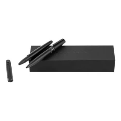 Zestaw upominkowy HUGO BOSS długopis i pióro kulkowe - HSV2124A + HSV2125A - Czarny (HPBR212A)