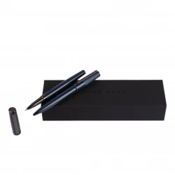 Zestaw upominkowy HUGO BOSS długopis i pióro kulkowe - HSN1894N + HSN1895N - Niebieski (HPBR189N)