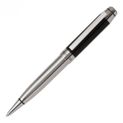 Długopis Heritage black - Srebrny (NST0594)