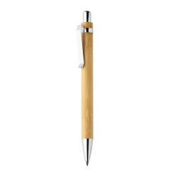 Bambusowy długopis Infinity Pynn - brązowy (P611.009)