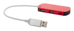 Raluhub hub USB - czerwony (AP864022-05)