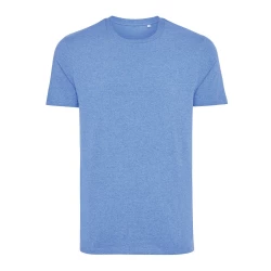 Koszulka z niebarwionej bawełny z recyklingu Iqoniq Manuel - niebieski (T9101.024.L)