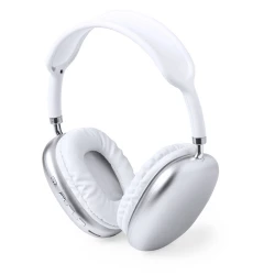 Bezprzewodowe słuchawki nauszne, radio - biały (V1349-02)