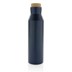 Butelka termiczna 500 ml Gaia, stal nierdzewna z recyklingu - niebieski (P435.525)