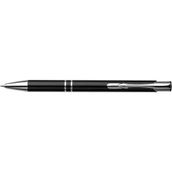 Długopis z aluminium z recyklingu - czarny (V1191-03)