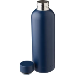 Butelka termiczna 500 ml ze stali nierdzewnej z recyklingu - granatowy (V1177-04)