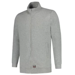 Sweat Jacket Washable 60 °C bluza unisex grey melange M (T45TG14)