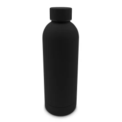 Butelka termiczna 500 ml | Terryl - czarny (V1293-03)