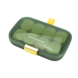 Pudełko na leki - zielony (EG059409)