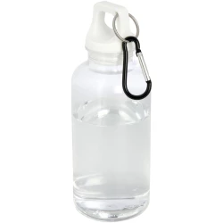 Oregon butelka na wodę o pojemności 400 ml z karabińczykiem wykonana z tworzyw sztucznych pochodzących z recyklingu z certyfi (10077801)