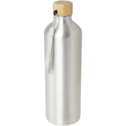Malpeza butelka na wodę o pojemności 1000 ml wykonana z aluminium pochodzącego z recyklingu z certyfikatem RCS (10079681)