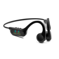 Kostne słuchawki bezprzewodowe | Jasmine - czarny (V1417-03)
