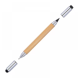2 w 1 długopis i ołówek - beżowy - (13874-13)