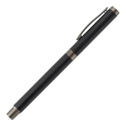 Aluminiowy długopis z żelowym wkładem Lille, czarny (R20016.02)