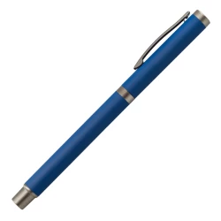 Aluminiowy długopis z żelowym wkładem Lille, granatowy (R20016.42)