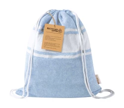 Carey ręcznik plażowy / worek ze sznurkami - jasno niebieski (AP733854-06V)