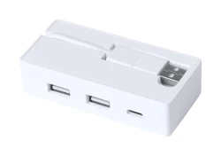 Nofler hub USB RABS - biały (AP733952-01)