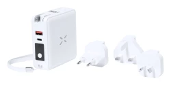 Joks power bank / adapter podróżny - biały (AP734124-01)