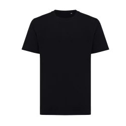 Luźna koszulka Iqoniq Kakadu, bawełna z recyklingu - black (T9103.001.L)