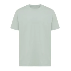 Luźna koszulka Iqoniq Kakadu, bawełna z recyklingu - iceberg green (T9103.023.L)