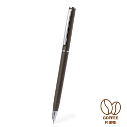 Długopis z łusek kawowych - brązowy (V2039-16)