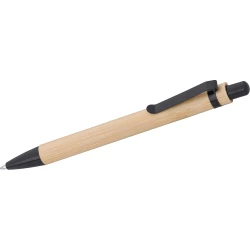 Bambusowy długopis - czarny (V1336-03)