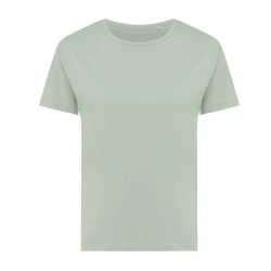 Damska koszulka Iqoniq Yala, bawełna z recyklingu - iceberg green (T4100.023.XXL)