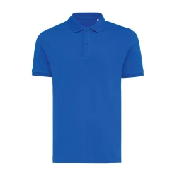 Koszulka polo z bawełny z recyklingu Iqoniq Yosemite - royal blue (T9200.025.XS)