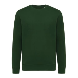 Lekki sweter Iqoniq Etosha, bawełna z recyklingu - forest green (T9303.005.L)